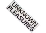 Joy Division - Iscrizione - Toppa Da Stirare "Unknown Pleasures"", Tessuto RO11871 (Taglia Unica) (Bianco/Nero)"