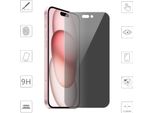 Per Apple Iphone 16 Plus 2X 2.5D 0.26Mm Display Lcd Privacy H9 Protezione In Vetro Temperato