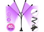 Jopassy Led Lampada Per Piante A Spettro Completo Luce Per Piante Da Interno 40W Lampada Da Coltivazione Lampada Da Coltivazione