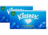 Confezione Da 2 Fazzoletti Kleenex Original Con Un Totale Di 144 Fazzoletti Di Carta