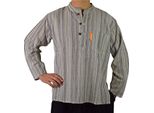 Simandra Kurta Uomo Classico A Righe Beige, Xl
