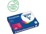 Clairefontaine 1218PC Clairefontaine Kopierpapier TrophéE Kirschrot Din A4 120 G/Qm 250 Blatt