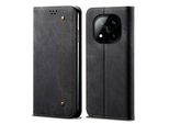 Custodia Per Xiaomi Redmi Note 14 Pro 5G, Custodia A Portafoglio In Pelle Con Chiusura Magnetica E Supporto Nero