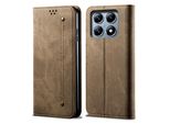 Custodia Per Xiaomi 14T Pro, Custodia A Portafoglio In Pelle Con Chiusura Magnetica E Supporto Khaki
