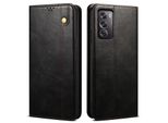Custodia Per Oppo Reno12 Pro In Pelle Flip Wallet Case Con Funzione Stand Nero