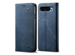 Custodia Per Google Pixel 9 / Pixel 9 Pro, Custodia A Portafoglio In Pelle Con Chiusura Magnetica E Supporto Blu
