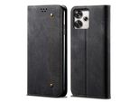 Custodia Per Xiaomi Redmi Turbo 3, Custodia A Portafoglio In Pelle Con Chiusura Magnetica E Supporto Nero