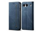 Custodia Per Oneplus Nord4, Custodia A Portafoglio In Pelle Con Chiusura Magnetica E Supporto Blu