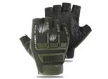 Guanti Da Ciclismo Uomo Donna Mezze Dita, Guanti Da Ciclismo Guanti Sportivi Antiscivolo Traspiranti Palestra Moto Arrampicata Verde