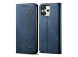 Custodia Per Xiaomi Redmi Turbo 3, Custodia A Portafoglio In Pelle Con Chiusura Magnetica E Supporto Blu