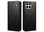 Custodia Per Honor X6B In Pelle Flip Case Portafoglio Con Funzione Stand Nero