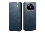 Custodia Per Realme 13 Pro/Realme 13 Pro+ In Pelle Flip Case Portafoglio Con Funzione Stand Blu