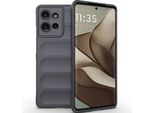 Custodia Per Motorola Edge 50 Custodia Protettiva In Silicone Tpu Morbido Antiurto Grigio Scuro