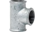 Pezzo A T 1/2" Zincato : 1/2 Pollice Dimensione: 1/2 Pollice"