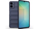 Custodia Per Samsung Galaxy A06 Custodia Protettiva In Silicone Tpu Morbido Antiurto Blu Scuro