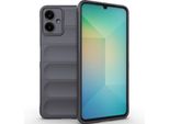 Custodia Per Samsung Galaxy A06 Custodia Protettiva In Silicone Tpu Morbido Antiurto Grigio Scuro