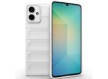 Custodia Per Samsung Galaxy A06 Custodia Protettiva In Silicone Tpu Morbido Antiurto Bianco