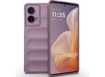 Custodia Per Motorola Moto G85 Custodia Protettiva In Silicone Tpu Morbido Antiurto Viola