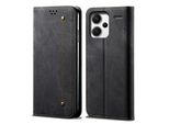 Custodia Per Xiaomi Redmi Note 13 Pro+, Custodia A Portafoglio In Pelle Con Chiusura Magnetica E Supporto Nero