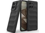 Custodia Per Motorola Edge 50 Custodia Protettiva In Silicone Tpu Morbido Antiurto Nero