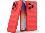 Custodia Per Infinix Note 40X 5G Custodia Protettiva In Silicone Tpu Morbido Antiurto Rosso