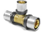 Pipetec Press Tee Ridotto Su Entrambi I Lati 26 X 3 Mm - 26 X 3 Mm - 16 X 2 Mm : 26 X 3 - 26 X 3 - 16 X 2 Mm Dimensioni: 26 X 3 - 26 X 3 - 16 X 2 Mm