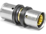 Raccordo A Pressare Pipetec Per Tubo Multistrato In Alluminio 32 X 3 Mm: 32 X 3 - 32 X 3 Mm Dimensioni: 32 X 3 - 32 X 3 Mm