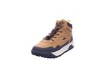 Kangaroos K-NB Vivi Rv High-Top Bambini Unisex Sneaker Fodera Calda Marrone , Misura Della Scarpa:35 Eu