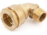 Gomito Pe In Ottone Da 1 1/4 Di Pollice Ag Dimensione: 40 Mm