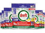 Pastiglie Per Lavastoviglie Dreft Platinum Lemon All In 1 - 6X75 Pastiglie - Confezione Risparmio