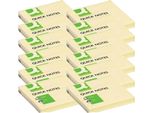 Appunti Q-Connect KF10502, 76 X 76 Mm, 12 X 100 Fogli, Giallo