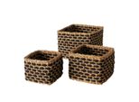 Set Di Cestini Decorativi Nura, 3 Pezzi Di Diverse Dimensioni