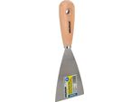 Coltello Da Stucco Wolfpack Linea Profesional Con Manico In Legno E Lama In Acciaio Da 80 Mm. Spatola Per Gesso, Spatola Per Pittori, Coltello Per Stucco, Spatola Per Cartongesso, Ecc.