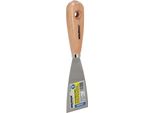 Wolfpack Linea Profesional Coltello Da Stucco Con Manico In Legno E Lama In Acciaio Da 50 Mm. Spatola Per Gesso, Spatola Per Pittori, Coltello Per Stucco, Spatola Per Cartongesso, Ecc.