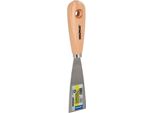 Coltello Da Stucco Wolfpack Linea Profesional Con Manico In Legno E Lama In Acciaio Da 40 Mm. Spatola Per Gesso, Spatola Per Pittori, Coltello Per Stucco, Spatola Per Cartongesso, Ecc.