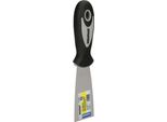 Wolfpack Linea Profesional Coltello Da Stucco Lama Gummy Grip 40 Mm. Spatola Per Gesso, Spatola Per Pittori, Coltello Per Stucco, Spatola Per Cartongesso, Ecc.