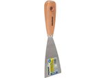 Coltello Da Stucco Wolfpack Linea Profesional Con Manico In Legno E Lama In Acciaio Da 60 Mm. Spatola Per Gesso, Spatola Per Pittori, Coltello Per Stucco, Spatola Per Cartongesso, Ecc.