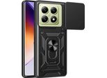 Custodia Techsuit Camshield Back Cover Per Xiaomi 14T - Nero