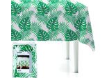 Vilde Tovaglia Ad Olio Tovaglia Da Giardino Antimacchia Con Motivo Vegetale 180X130 Cm