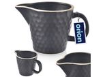 Orion Lattiera In Ceramica Nera Tea Time 100 Ml