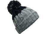 Beechfield Apres Beanie PC3947 (Taglia Unica) (Grigio Chiaro/Nero)