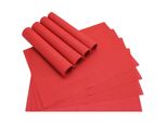 Tovaglietta Borda 8 Rosso Tovaglietta Come Decorazione Della Tavola