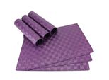 Tovaglietta Moderna Viola Lilla Da 6 Pezzi Come Decorazione Da Tavola
