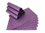 Moderna Tovaglietta Viola Come Decorazione Da Tavola