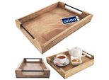 Orion Tavola Di Legno Piatto Da Portata Tavola Di Legno Vassoio Da Portata Mango 40,5X30,5X6 Cm