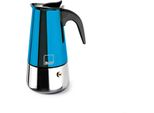 Ibili Moca Blue Macchina Per Caffè Espresso 6 Tazze Blu Taglia Unica / Spina Ue 220V Blu Taglia Unica