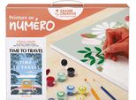 Graine Creative Painting By Numbers Cornice A Barella 40X30 Cm Tempo Di Viaggiare