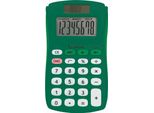 Calcolatrice Tascabile Verde A 8 Cifre Con Finitura In Gomma