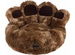 Letto Nobby Comfort Rotondo "Paw"" Marrone Ø 60 X 18 Cm / 39 Cm"