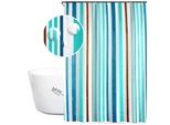 Tenda Da Doccia Vilde Tenda Da Bagno Tenda Con Ganci Idrorepellente 180X180 Cm